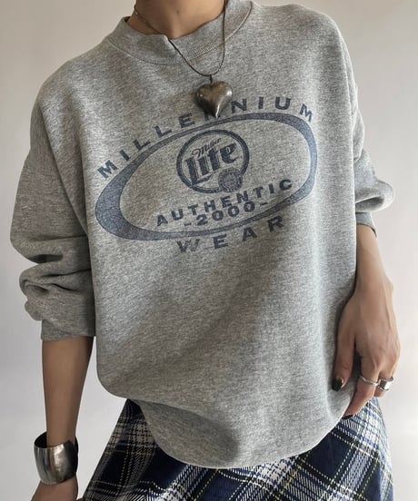 【USED】  Miller Lite Sweat Top /241019-018