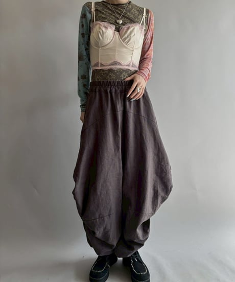 【USED】 Wide Sarouel Pants / 251018-014