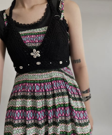 【USED】 Knit  Halter-Top / 220702-023