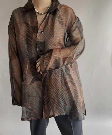 【USED】  See-through Shirt / 220924-025