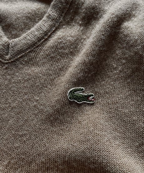 【USED】   LACOSTE Knit Top 11/211126-027