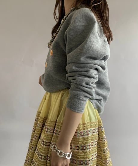 【USED】 Made in USA 90's Natural Helpers Sweat Top  /241102-021