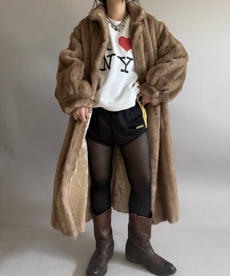 【USED】 90's Jerzees I♡NY Sweat/ 260104-024