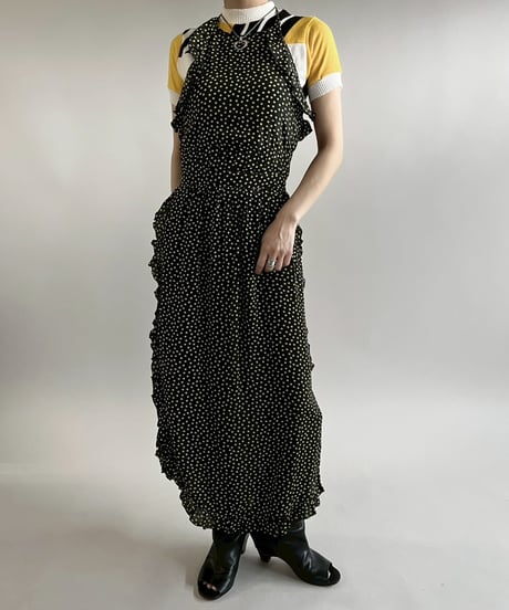 【USED】 See By Chole Dot Pattern Camisole One-Piece /250419-007