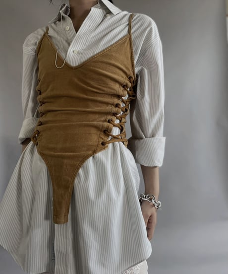 【USED】 Camisole  Leotard Top / 230608-006