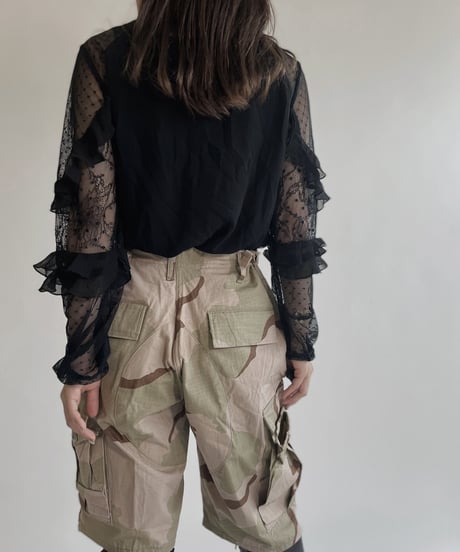 【USED】 GUESS Lace See-through Top / 220430-003