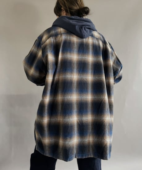 【USED】 Hanes Trader Joe's Zipup Hoodie / 221210-029
