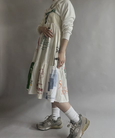 【RE;CIRCLE】RE Eco-Friendly Bag Camisole Middle One-piece / 230427-012