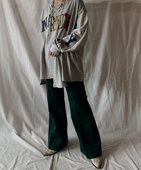 【RE;CIRCLE】 RE Patchwork L/S T-shirt①/210414-024