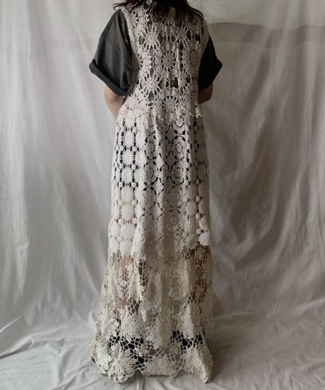 【RE;CIRCLE】  RE Crochet N/S Dress ③/210512-007
