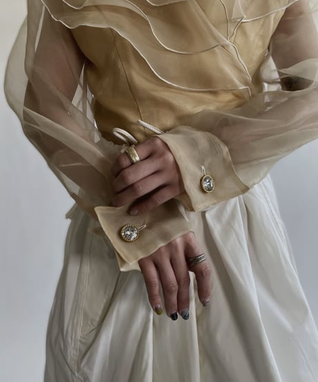 【USED】 See-through Long Sleeves Shirt / 220514-013