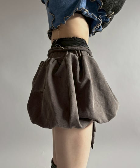 【RE;CIRCLE】 RE Mellow Balloon Skirt / 260122-002
