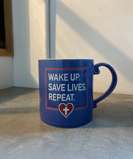 【USED】 'WAKE UP. SAVE LIVES. REPEAT.' Mug / 221219-022