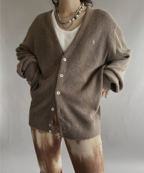 【USED】  Christian Dior Acrylic Knit Cardigan / 221008-017