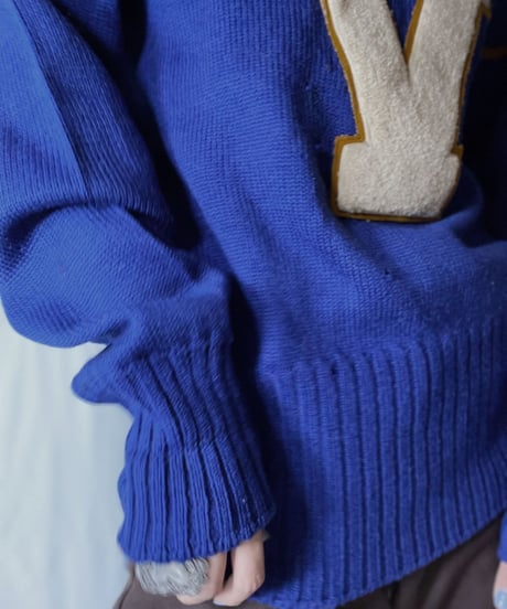 【USED】  Knit L/S Top V/211014-061