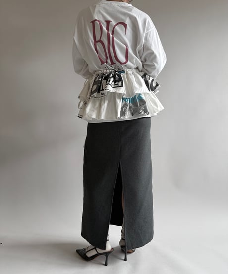 【RE;CIRCLE】RE Eco-Friendly Bag Rap Skirt/ 250313-003