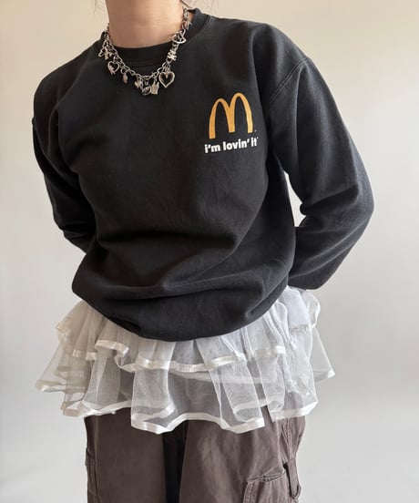 【USED】 Hanes McDonald's Sweat Top  /250322-002