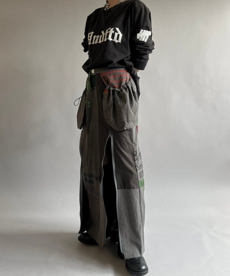 【RE;CIRCLE】RE Eco-Friendly Bag Belt Bag Skirt Glay / 240905-022