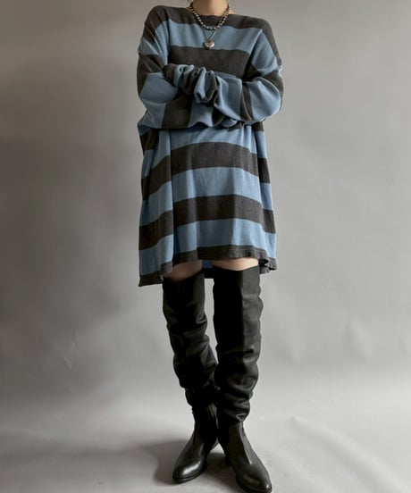 【USED】 Border Thermal L/S T-Shirt /251025-007