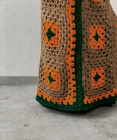 【RE;CIRCLE】 Granny Knit Long Skirt ② /210125-009