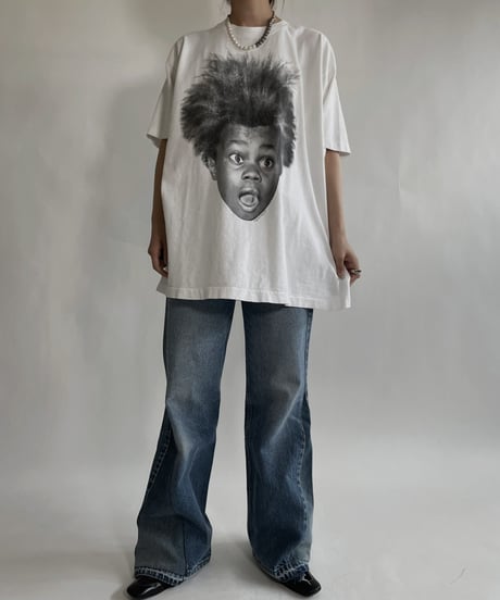 【USED】 90s The Little Rascals Stymie Short Sleeved T-shirt / 220625-022