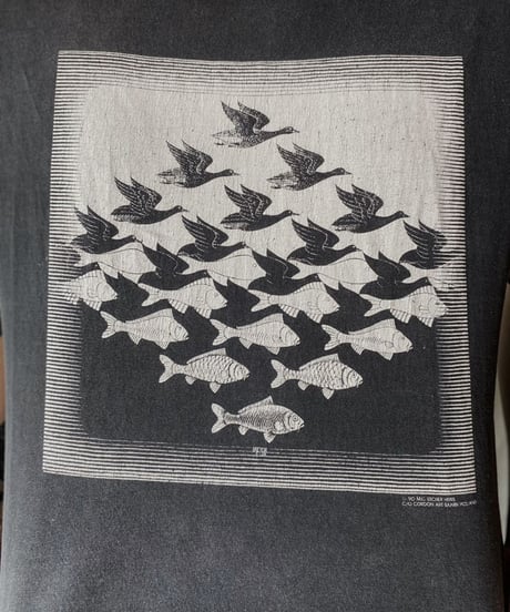 【USED】 S/S T-shirt M.C.Escher③/210617-038