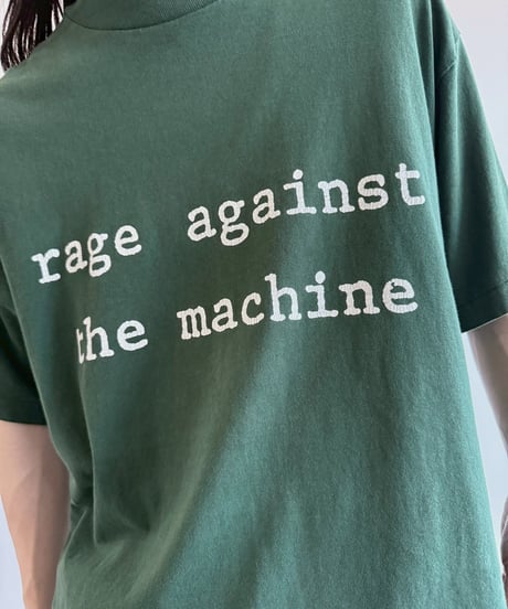 【USED】 90's  RAGE AGAINST THE MACHINE T-Shirt /250621-047