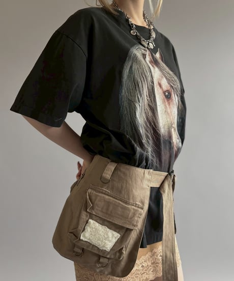 【RE;CIRCLE】  RE Fishing Vest Belt Bag / 260601-007