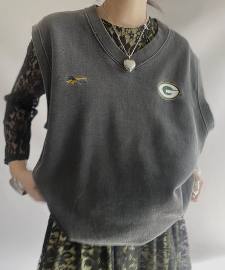 【USED】 N/S Green Bay Packers Vest Top  / 231125-027