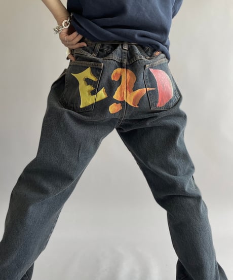 【USED】 END IS NEAR Rustler Denim Pants / 241012-004