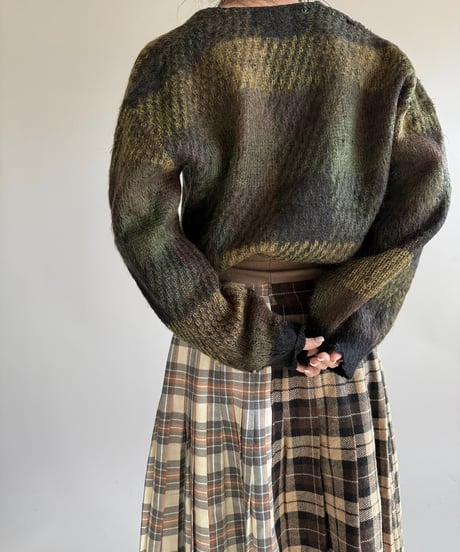 【USED】 60's Vintage Mohair Knit Top /250102-019