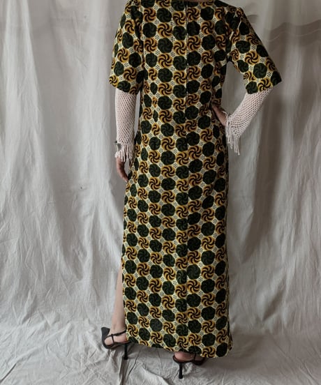 【USED】 African Batik One-piece②/210428-004
