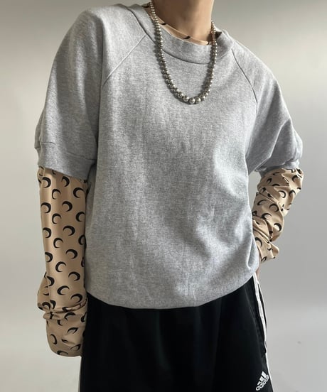 【USED】 Made in USA 80~90's The Varmont Country Store Blank S/S Sweat /250215-017