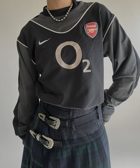 【USED】Nike ARSENAL L/S Soccer Shirt /250206-005