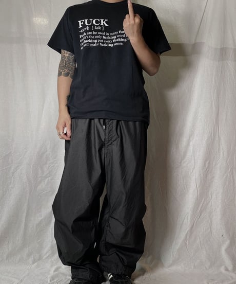 【USED】 S/S T-shirt FUCK /210708-016