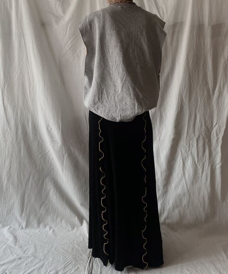 【RE;CIRCLE】 RE No-sleeve Sweat①/210414-005