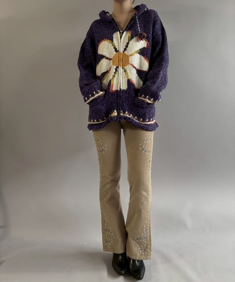 【USED】 Vintage Ecuador Knit/ 260104-014