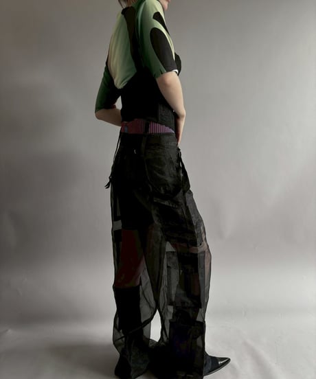 【USED】 Sheer Organdy Pants /260411-010