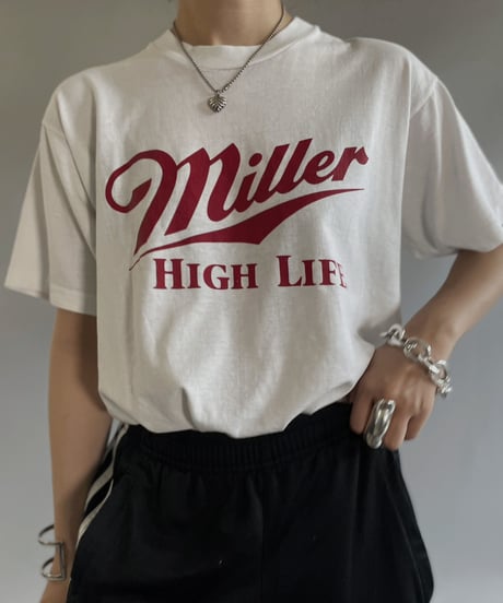 【USED】 Made in USA Miller S/S T-Shirts / 230805-019