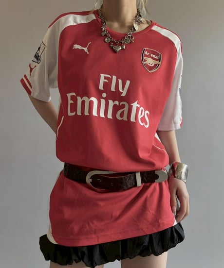 【USED】 14~15's Puma Arsenal Soccer Shirt / 260530-021
