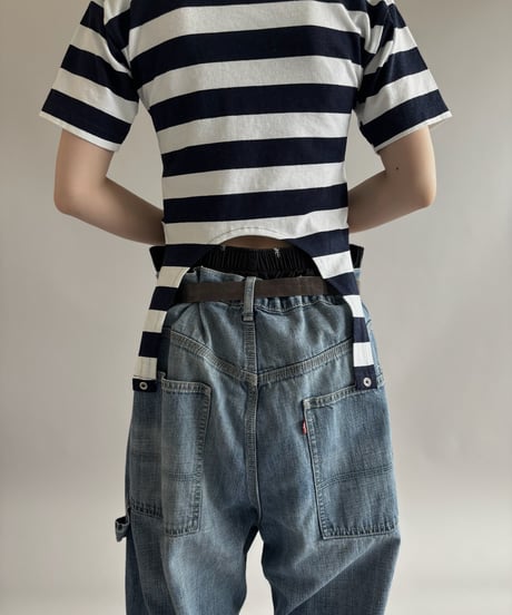 【RE;CIRCLE】 RE Mulch Boarder T-shirt Leotard / 260430-001