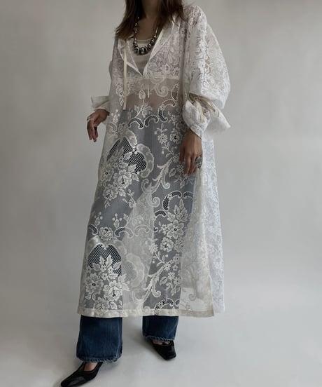 【RE;CIRCLE】 RE Crochet Lace One-piece / 220728-004