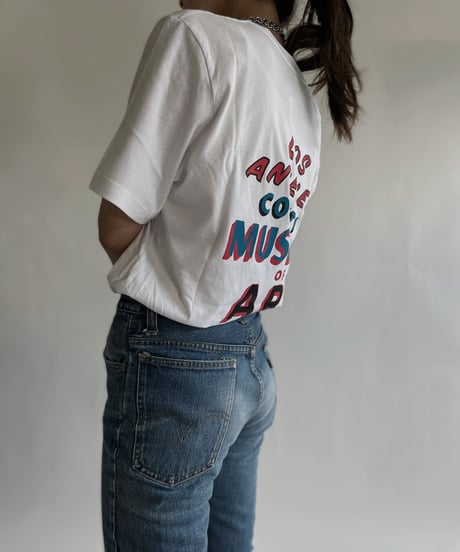 【NEW】 Short Sleeved T-shirt "LACMA" / 220611-024