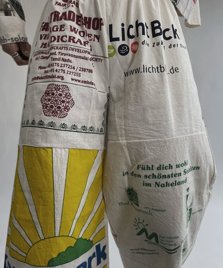 【RE;CIRCLE】 RE Eco-Friendly Bag Straight Pants / 220825-003
