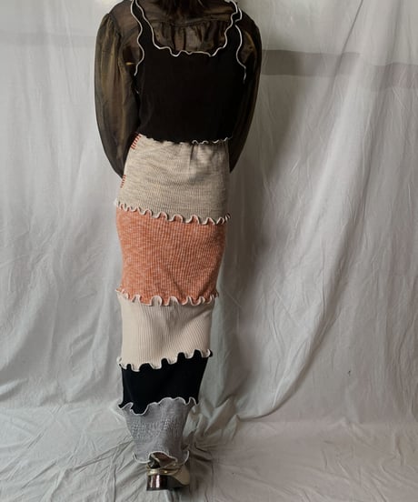 【USED】 See-through L/S Cardigan/210708-026