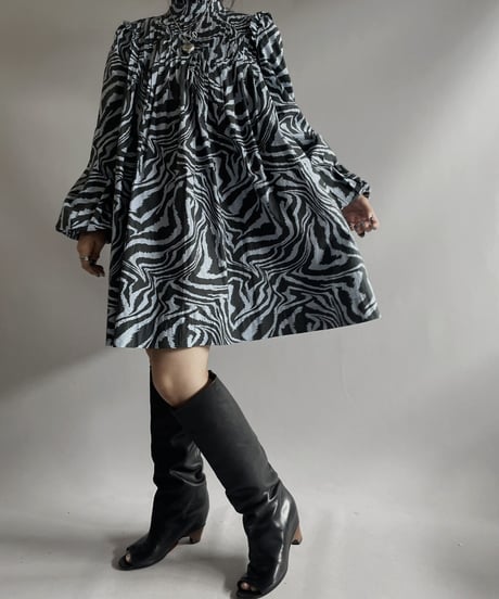 【USED】GANNI L/S Pleats Top / 231009-028
