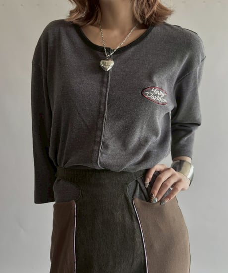 【USED】 HARLEY DAVIDSON L/S T-shirt / 251004-002