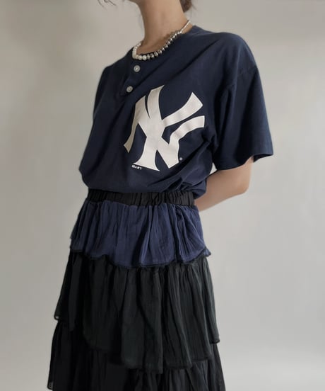 【USED】 Russell Short Sleeves T-shirt “New York Yankees” / 220503-014