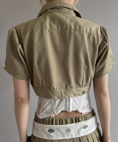 【Chinatsu Aoyama】 RE Makers Shirt Khaki / 260702-003
