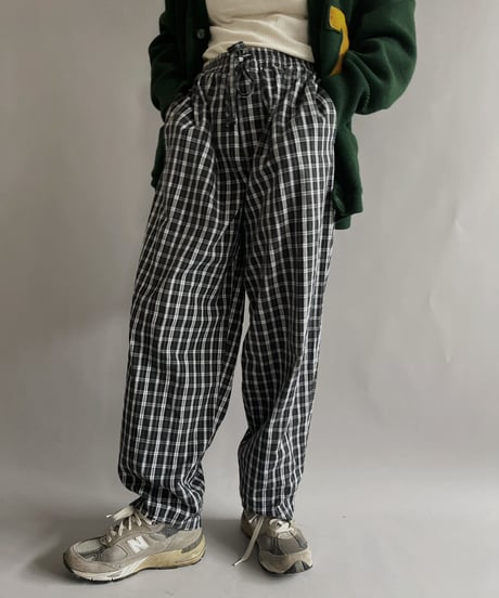 【USED】  Checked Pants / 221105-009
